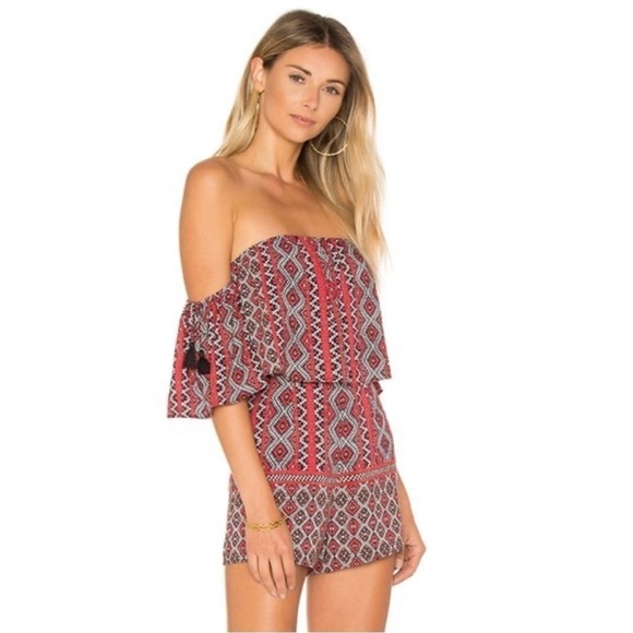 NEW Revolve Ale by Alessandra Gerarda Romper Red - Picture 2 of 10